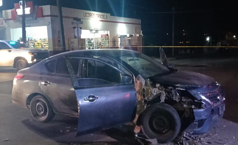  Aseguran automóvil robado tras reporte de disparos y una persona herida en Anáhuac