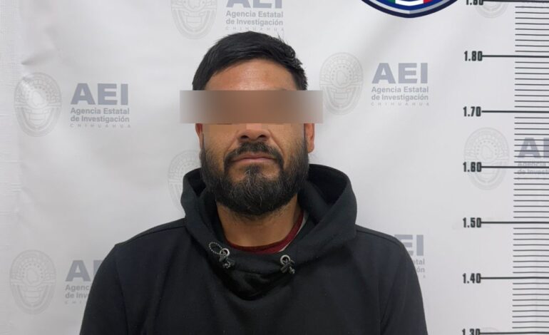  Detiene FEM a un masculino por violencia familiar en la ciudad de Chihuahua