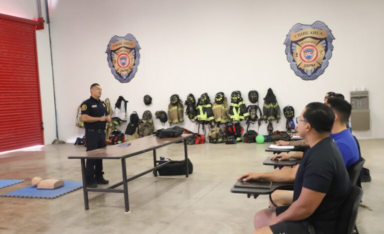  Fortalecen Academia de Bomberos con nuevo cuerpo de instructores