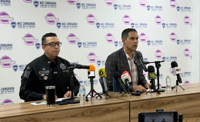  Sesionará Mesa Estatal de Seguridad en Parral tras ataque armado en carril de carreras