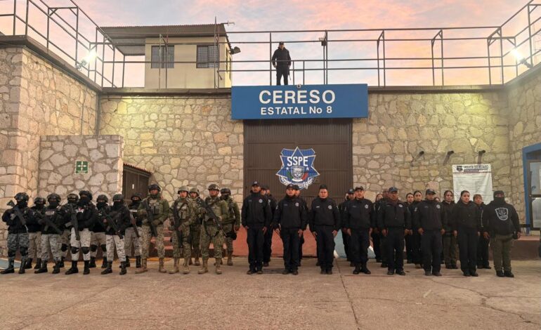  Inspección en Cereso de Guachochi, sin localizar objetos prohibidos