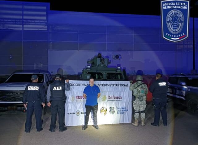  Detiene Célula BOI a presunto narcomenudista en Parral