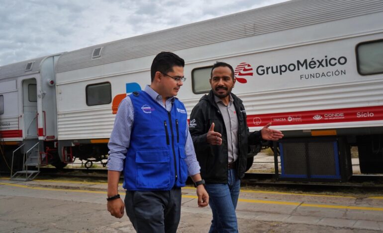  Arrancan en la capital atenciones médicas del Dr. Vagón, el Tren de la Salud