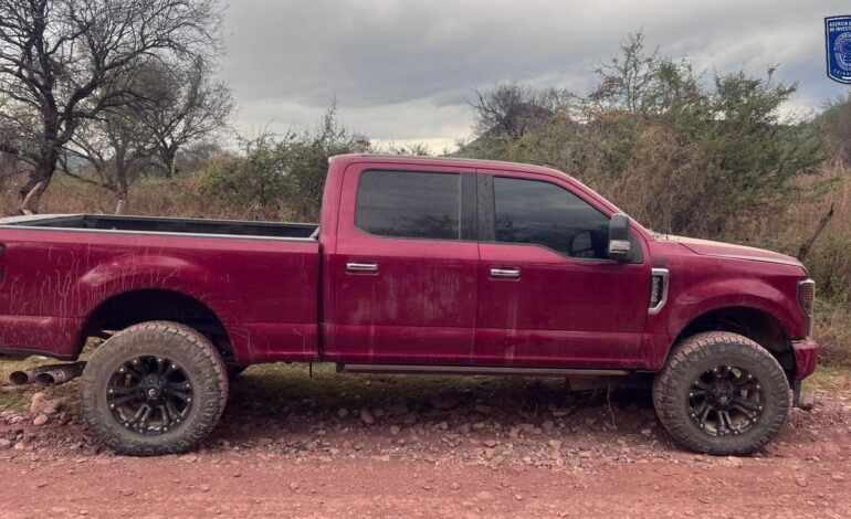  Recupera AEI Occidente pick up robada en Florida