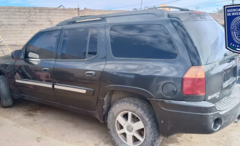  Recupera AEI vehículo con reporte de robo en Nuevo Casas Grandes