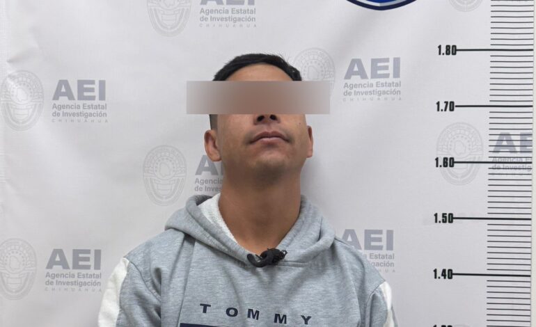  Detiene AEI a hombre acusado de incumplir con la pensión alimenticia de sus tres hijos