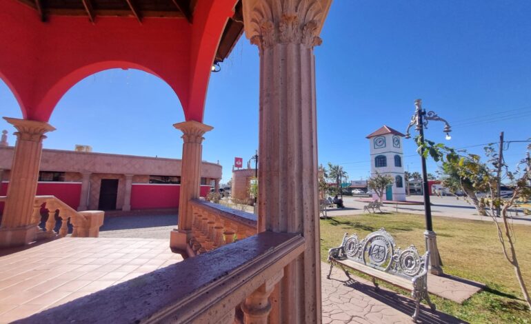  Renueva Secretaría de Turismo imagen urbana de Villa Ahumada