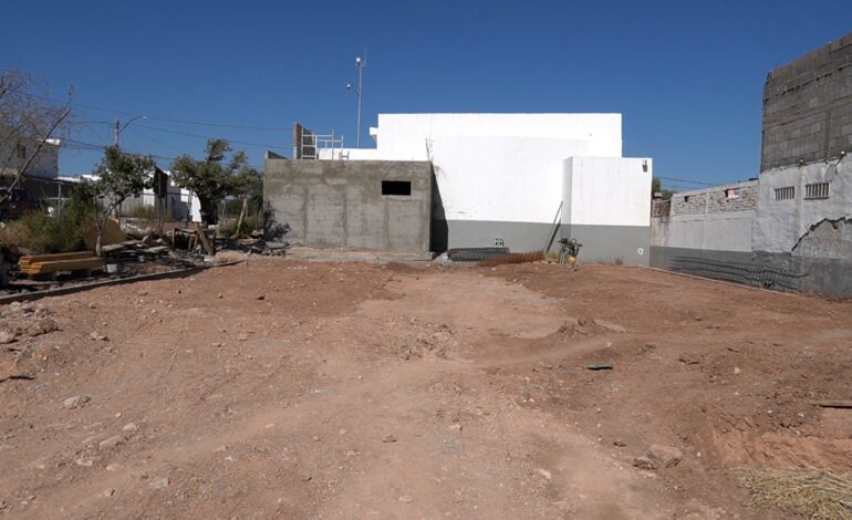  Pronto tendrán familias de Nuevo Triunfo un centro comunitario amplio para realizar sus actividades