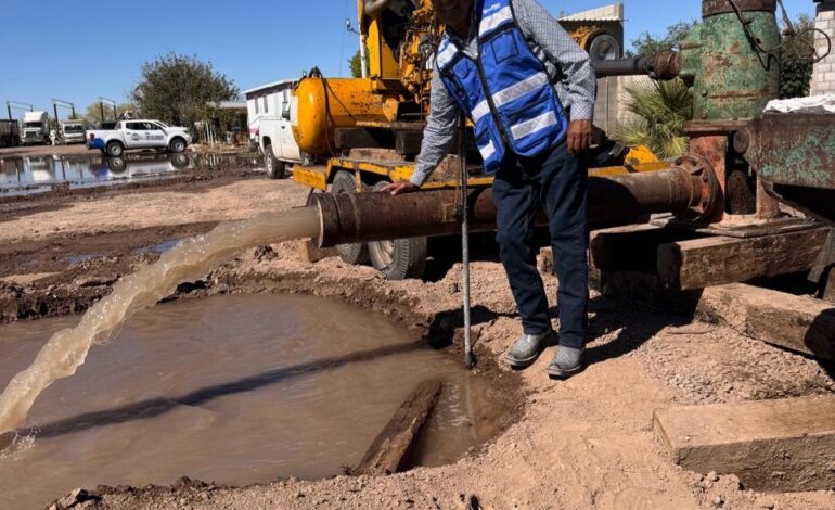  Celebra Pérez Pavía nuevo pozo de agua que beneficiará a 20 mil de familias en Ahumada