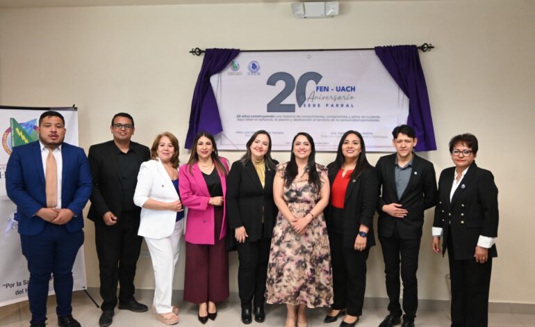  Celebra FEN-UACH 20º Aniversario de la Unidad Parral