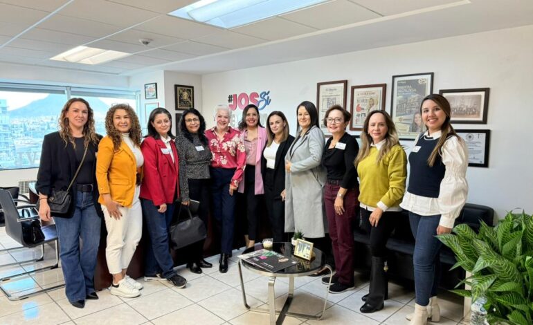  Estrecha diputada Joss Vega esfuerzos con Mujeres Constructoras de CMIC