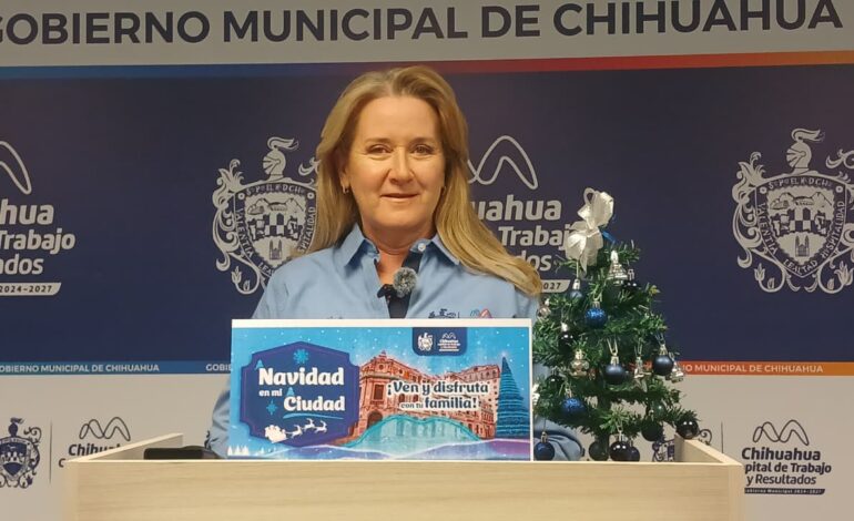  Anuncia Municipio encendido del Árbol del 4 de diciembre al 7 de enero