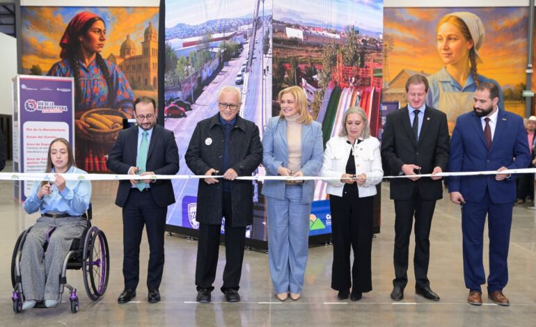  Inaugura Maru Campos el Centro de Convenciones Centenario Tres Culturas en Cuauhtémoc
