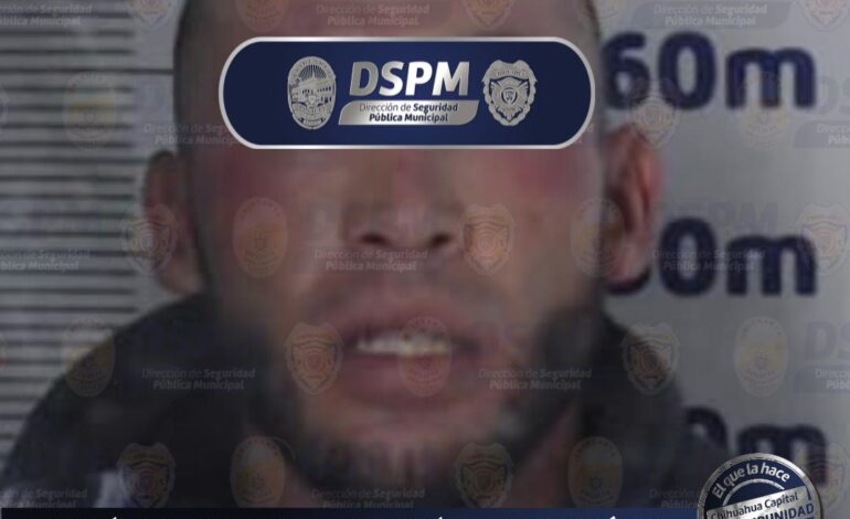  Lo detienen en Villa Juárez por probable intento de robo a vivienda