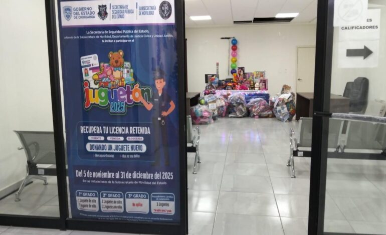  Invita SSPE a participar en el Juguetón 2025 para recuperación de licencias retenidas