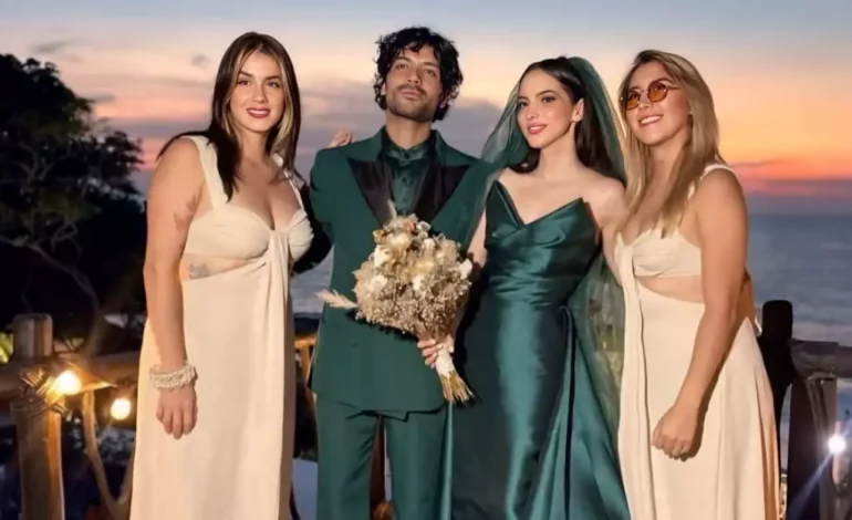  Paty Cantú y Christian Vázquez se casaron; así fue la boda y los vestido de novia que usó la cantante