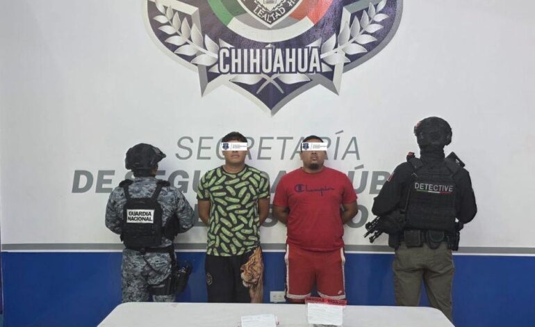  Detienen a 4 presuntos implicados en incendio de frutería en Juárez