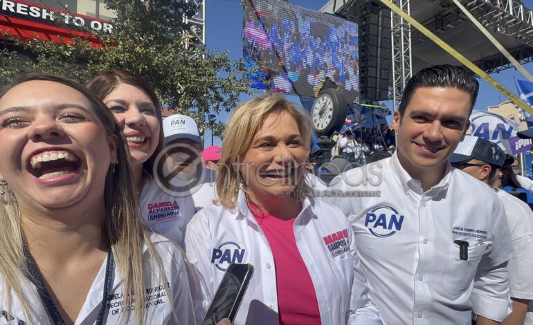  Mi futuro político lo decidirá la gente después de dar resultados a Chihuahua: Maru