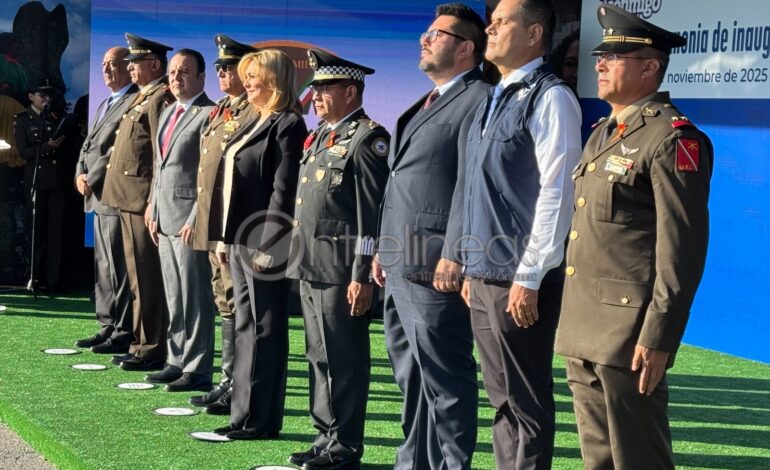  Asiste Maru Campos a inauguración de exposición militar “La Gran Fuerza de México”