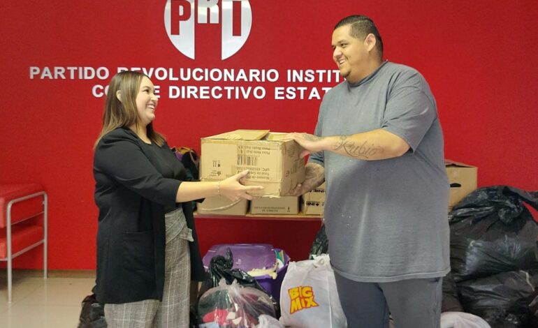  Juventud Territorial del PRI entrega más de 1,200 prendas de vestir y zapatos a comunidades vulnerables de Uruachi