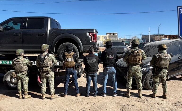  Durante un cateo, la Fiscalía Norte recuperó dos vehículos robados en Estados Unidos