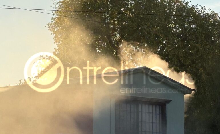  Arde domicilio en colonia Villa Juárez