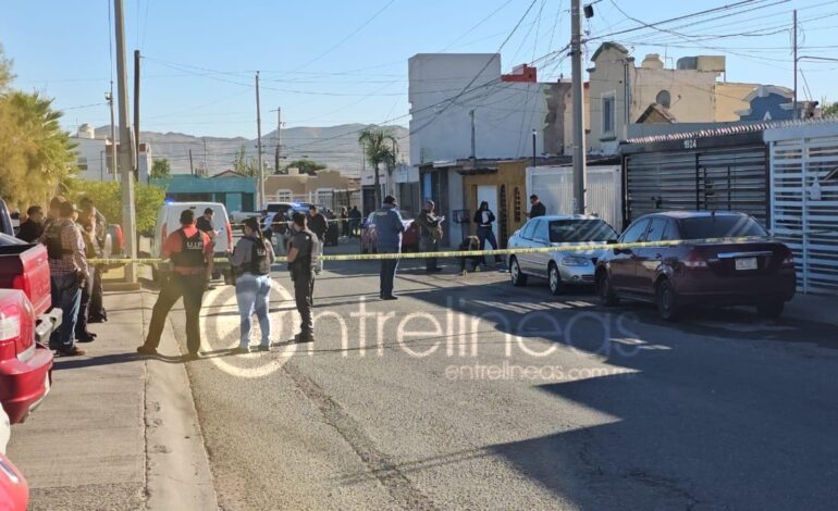  Sorprenden tres balazos a un hombre en colonia Villas del Rey