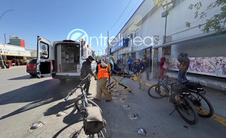  Arrollan a adulto mayor en av. Ocampo cruce con Julián Carrillo