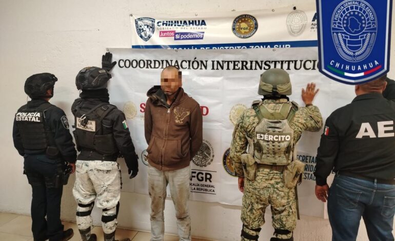  Detienen a tres masculinos en posesión de droga durante cateo en Rancho El Aranjuez