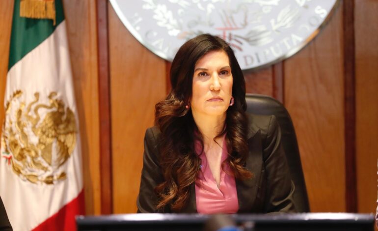  Rechaza Kenia López Rabadán fast track a la Ley de Aguas; cambio al orden del día se someterá al Pleno