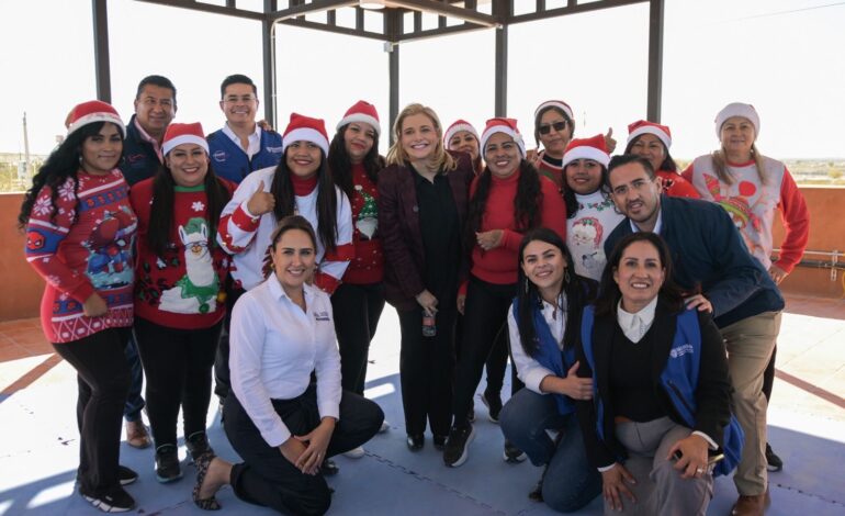  Maru Campos inaugura en Juárez el Centro Comunitario Parajes de San José