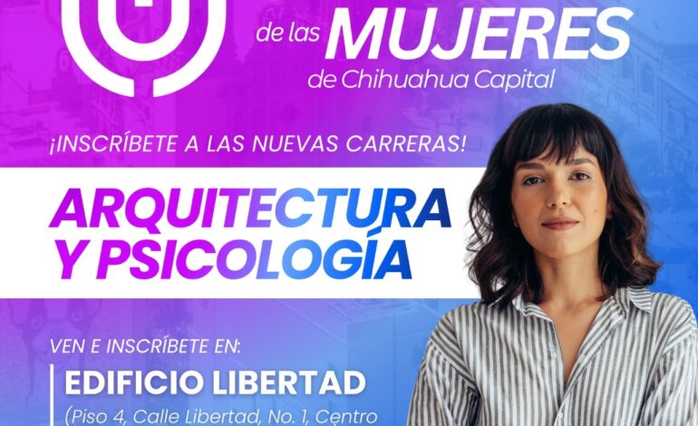  Arquitectura y psicología, abren carreras en la Universidad de las Mujeres