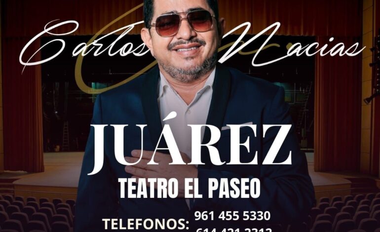  ¡Carlos Macías regresa a Chihuahua!