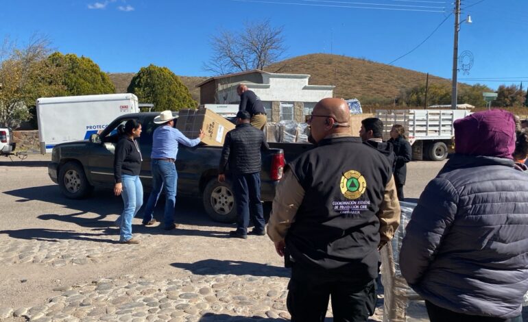  Entrega CEPC apoyos a familias afectadas por inundaciones en la región noroeste