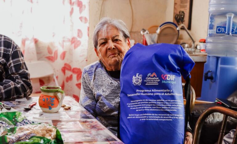  Más de 7 mil 200 abuelitos se beneficiaron con entrega PAAM del DIF Municipal