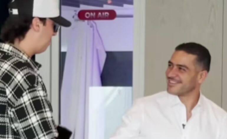  La broma de Brekelmilagro a Omar García Harfuch que se hizo viral