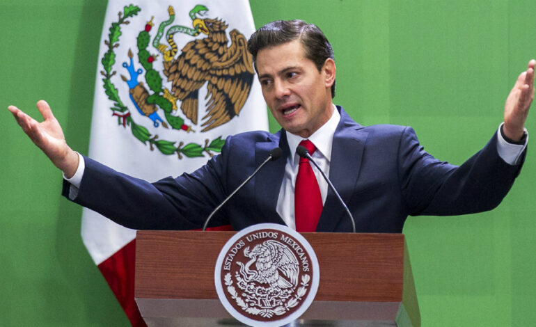  Enrique Peña Nieto está en México, tras casi siete años de ausencia