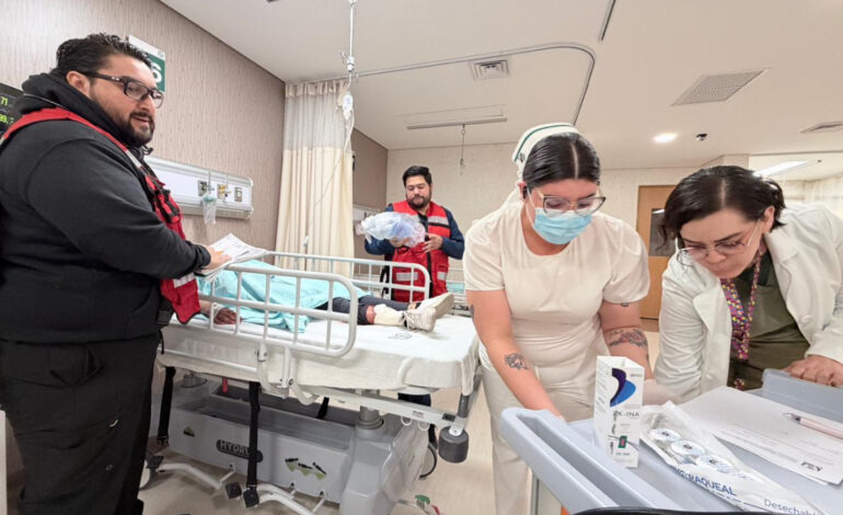  Realizó IMSS con éxito macro simulacro de Protección Civil en Hospital General Regional 2 de Ciudad Juárez