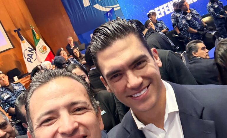  Asiste Marco Bonilla a instalación del Consejo Nacional del PAN