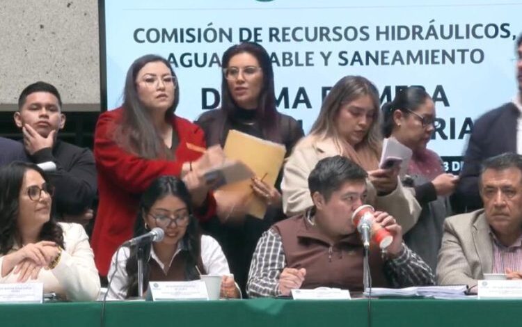  Morena y aliados aprueban en Comisión dictamen de Ley de Aguas; pasa al Pleno