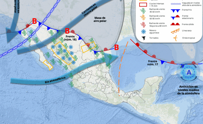  Prevén caída de aguanieve en zonas altas de la región serrana debido al frente frío 18