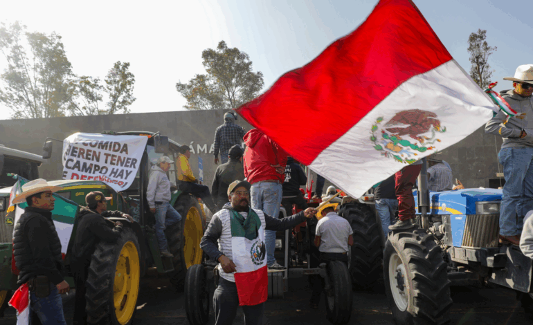  Senado alista sede alterna para sesionar ante protestas de agricultores vs Ley de Aguas
