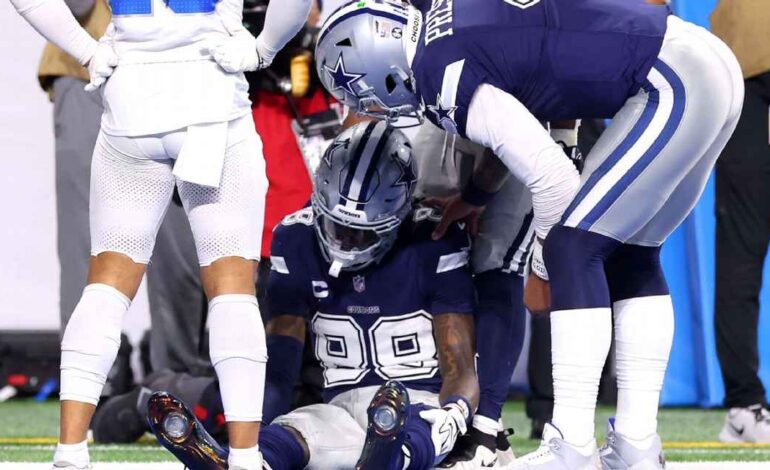  CeeDee Lamb enciende las alarmas por fuerte golpe en la cabeza en el juego ante los Lions