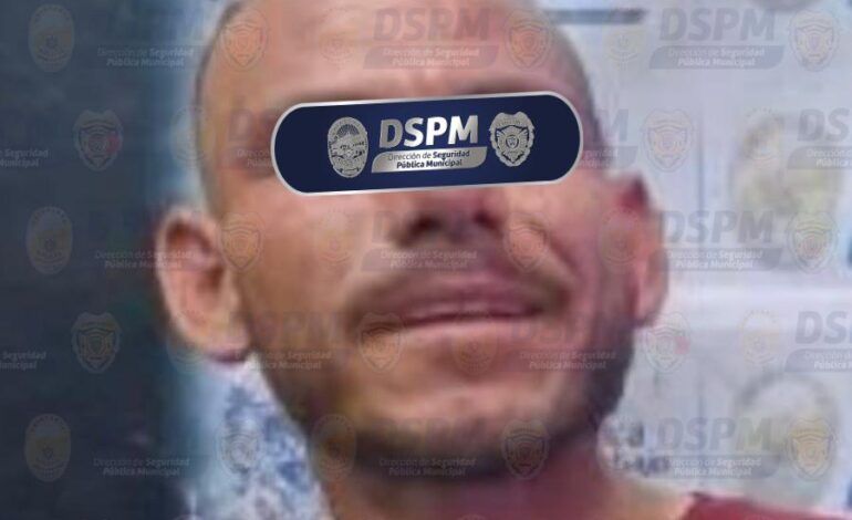  Neutralizan municipales a hombre que amenazaba con incendiar una vivienda en San Felipe