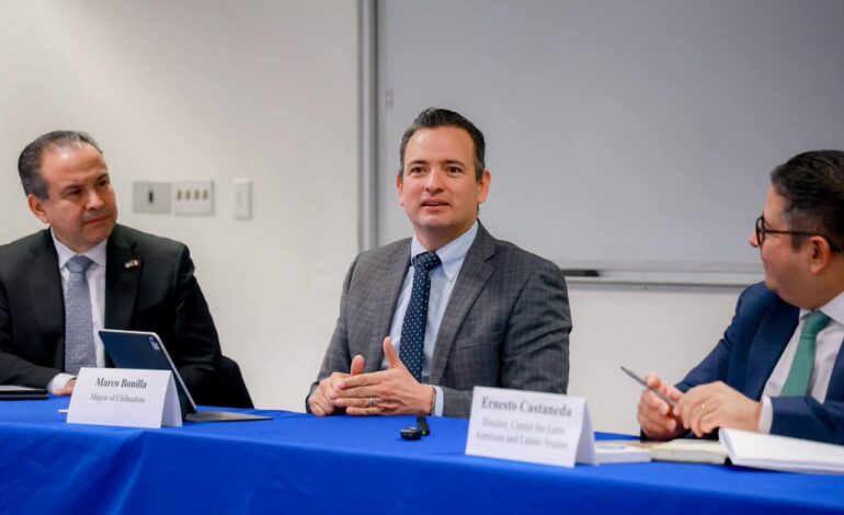  Marco Bonilla participa en panel de dialogo con universitarios en Washington DC