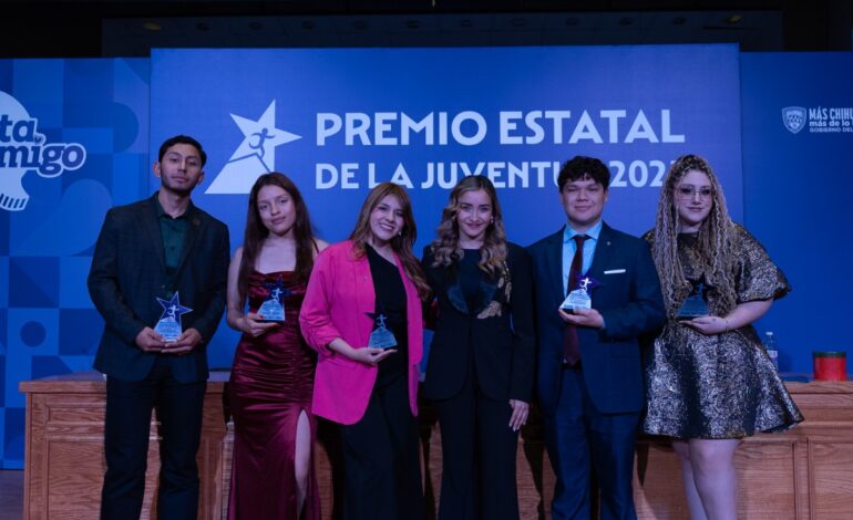  Reconoce ICHIJUV a juventudes destacadas en el Premio Estatal 2025