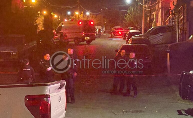  Acribillan a tres hombres en la colonia Saucito; dos mueren en el lugar