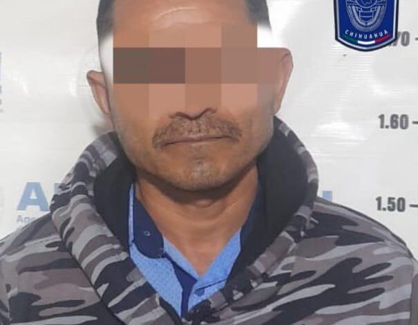  Detiene AEI a imputado por violencia familiar y lesiones en Parral