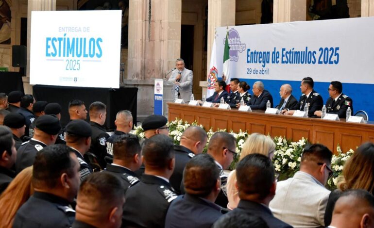 Destina SSPE fondo de inversión para la dignificación policial a través del programa Estímulos