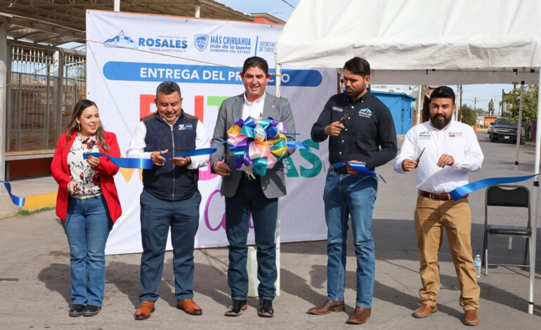 Renueva Secretaría de Turismo imagen urbana del Pueblo Tradicional de Rosales